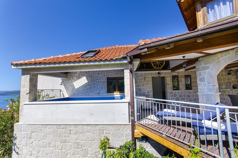 Croatia Zivogosce Strnj - Luxury Villa STRNJ with poll, sauna & jacuzzi